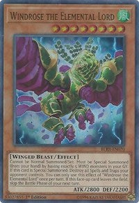 Windrose the Elemental Lord [Battles of Legend: Relentless Revenge] [BLRR-EN070]