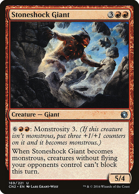 Stoneshock Giant [Conspiracy: Take the Crown]