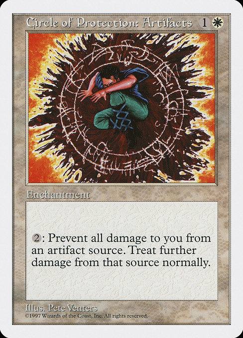 Circle of Protection: Artifacts [Fifth Edition]