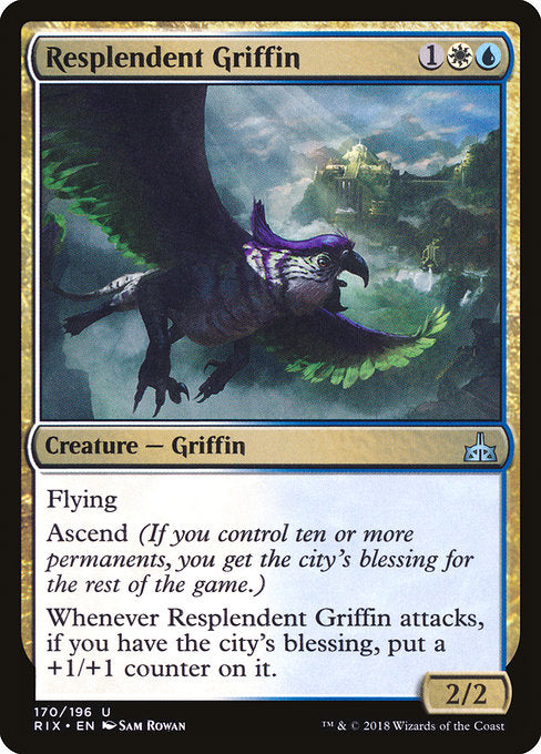 Resplendent Griffin [Rivals of Ixalan]