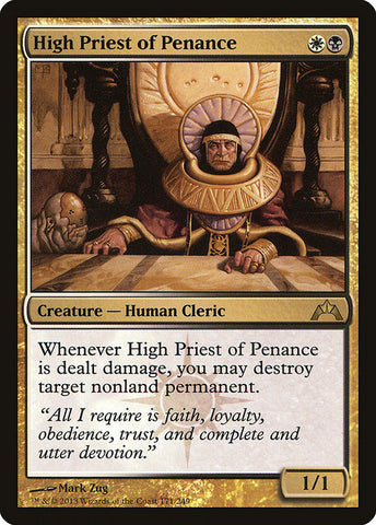 High Priest of Penance [Gatecrash]