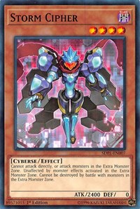 Storm Cipher [Structure Deck: Powercode Link] [SDPL-EN007]