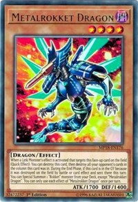 Metalrokket Dragon [2018 Mega-Tins Mega Pack] [MP18-EN176]