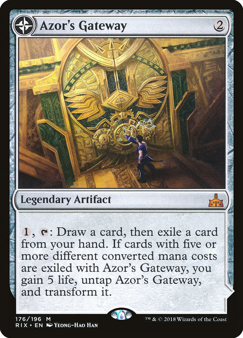 Azor's Gateway // Sanctum of the Sun [Rivals of Ixalan]