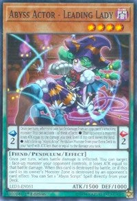Abyss Actor - Leading Lady [Legendary Duelists: White Dragon Abyss] [LED3-EN051]