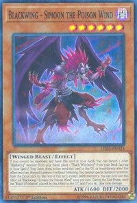 Blackwing - Simoon the Poison Wind [Legendary Duelists: White Dragon Abyss] [LED3-EN024]