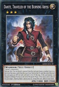 Dante, Traveler of the Burning Abyss [Legendary Hero Decks] [LEHD-ENC39]