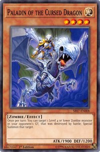 Paladin of the Cursed Dragon [Structure Deck: Zombie Horde] [SR07-EN008]