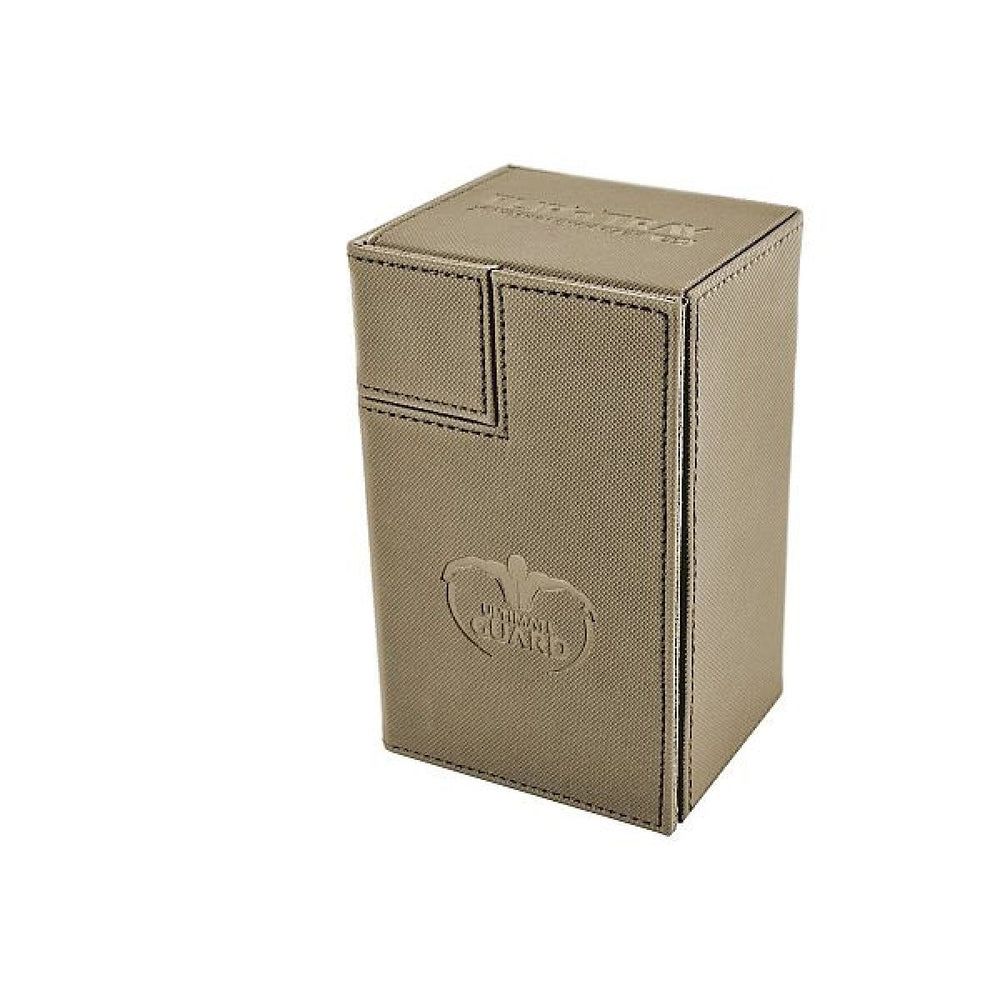 Ultimate Guard Flip n Tray Deck Case 80+ Standard Size XenoSkin Sand Deck Box