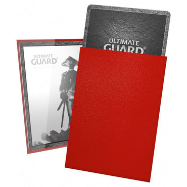 Ultimate Guard Katana Japanese Size Sleeves Red (60)