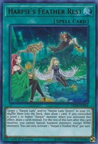 Harpie's Feather Rest [Legendary Duelists: Sisters of the Rose] [LED4-EN004]