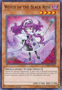 Witch of the Black Rose [Legendary Duelists: Sisters of the Rose] [LED4-EN030]