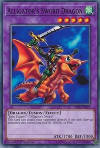 Alligator's Sword Dragon [Speed Duel Decks: Duelists of Tomorrow] [SS02-ENB22]