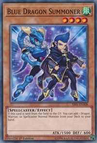 Blue Dragon Summoner [Speed Duel Decks: Destiny Masters] [SS01-ENA08]