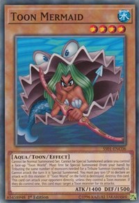 Toon Mermaid [Speed Duel Decks: Destiny Masters] [SS01-ENC06]