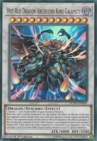 Hot Red Dragon Archfiend King Calamity [Duel Power] [DUPO-EN059]