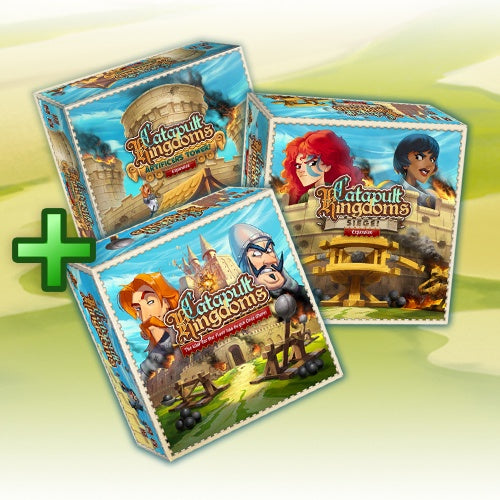 Catapult Kingdoms Board Game Kickstarter Bundle retailer