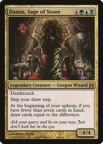 Damia, Sage of Stone [Commander 2011]
