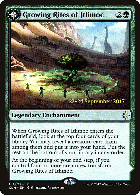 Growing Rites of Itlimoc // Itlimoc, Cradle of the Sun [Ixalan Promos]