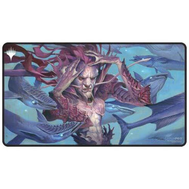 ULTRA PRO Magic: The Gathering - PLAYMAT - Dominaria Remastered Black Stitched Playmat V5