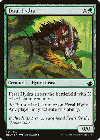 Feral Hydra [Battlebond]