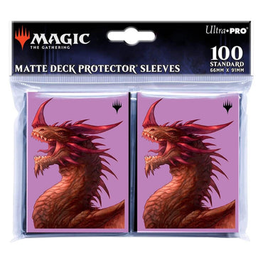 ULTRA PRO Magic: The Gathering - DECK PROTECTOR - Commander Masters 100ct - The Ur Dragon