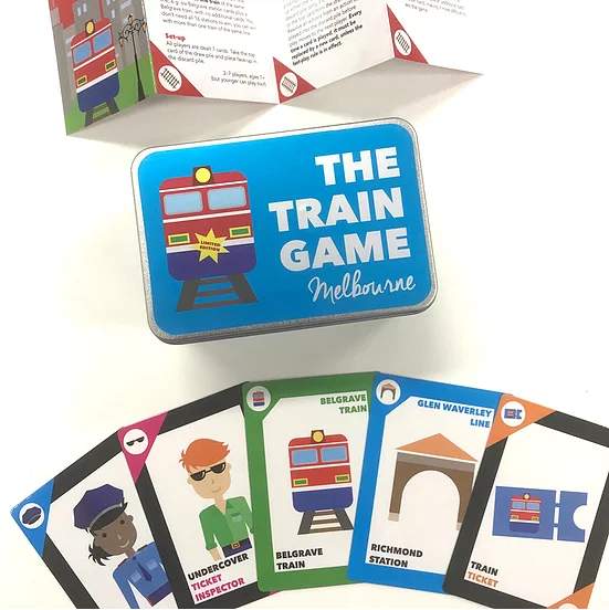 The Train Game - A Melbourne Based Card Game