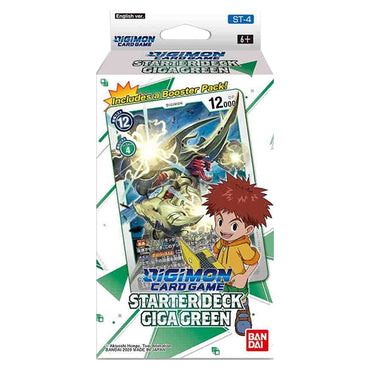 Digimon Card Game Series 04 Starter 04 Giga Green