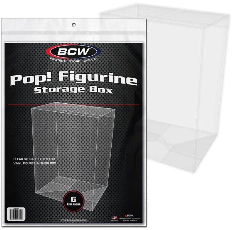 BCW Pop Vinyl Protective Storage Box Regular (6 Boxes Per Pack)