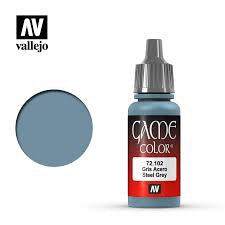 Vallejo Game Colour Steel Grey 17 ml