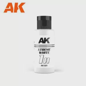 AK Interactive - Dual Exo 1A - Xtreme White  60ml