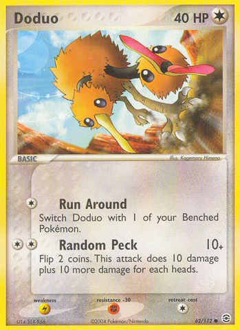 Doduo (62/112) [EX: FireRed & LeafGreen]