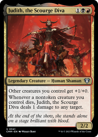 Judith, the Scourge Diva [Commander Masters]
