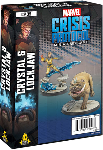 Marvel Crisis Protocol Crystal & Lockjaw