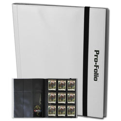 BCW Pro Folio Binder 9 Pocket White