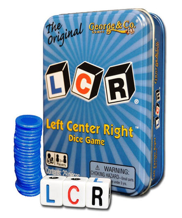 LCR - Left Center Right Blue Tin