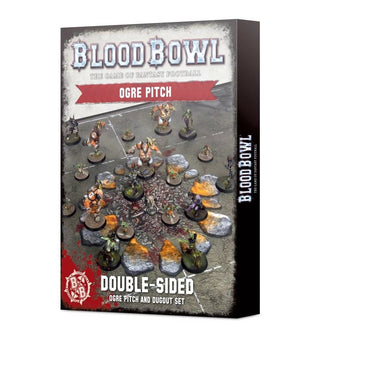 200-82 BLOOD BOWL: OGRE TEAM PITCH & DUGOUTS