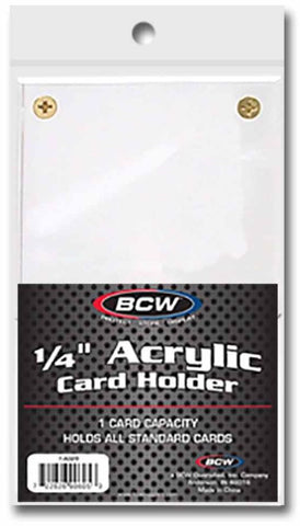 BCW Acrylic Card Holder 1/4 Inch