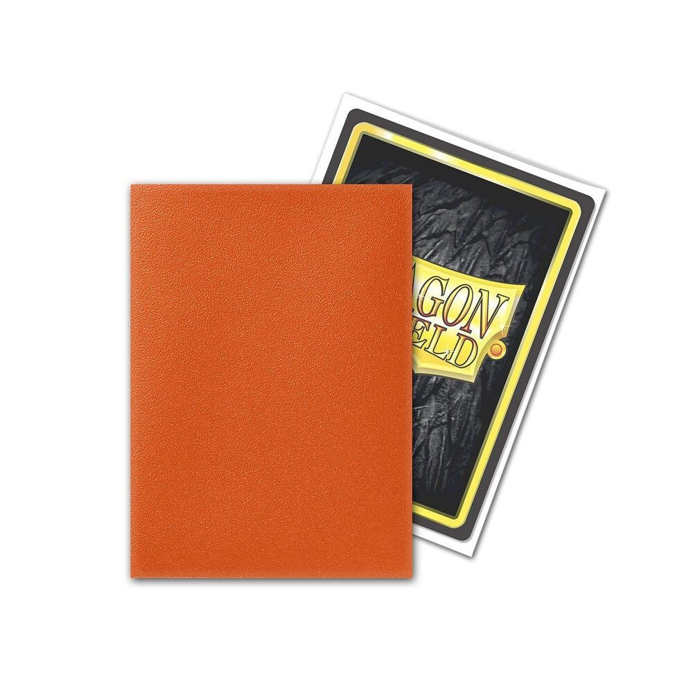 Sleeves - Dragon Shield - Box 100 - Tangerine MATTE