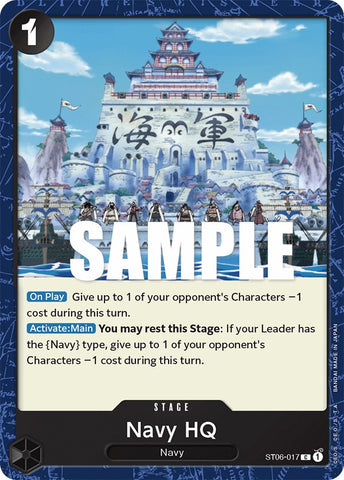 Navy HQ [Starter Deck: Absolute Justice]