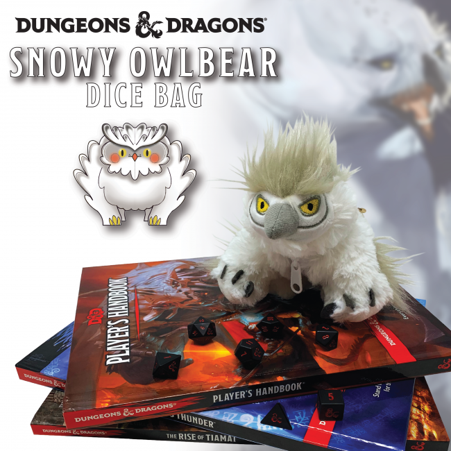 Ultra PRO Dungeons & Dragon Snowy Owlbear Gamer Pouch