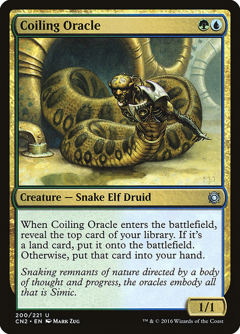 Coiling Oracle [Conspiracy: Take the Crown]