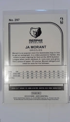 2019-20 JA MORANT NBA Hoops Tribute Rookie #297
