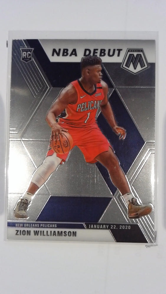 2019-20 MOSAIC ZION WILLIAMSON ROOKIE NBA DEBUT  #269