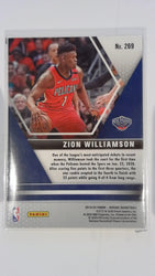 2019-20 MOSAIC ZION WILLIAMSON ROOKIE NBA DEBUT  #269
