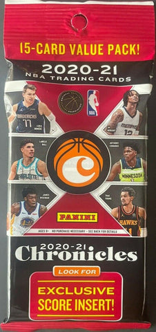 PANINI 2020-21 Chronicles Basketball Fat Pack