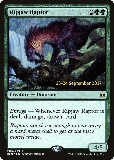 Ripjaw Raptor [Ixalan Promos]