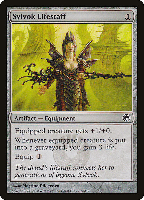 Sylvok Lifestaff [Scars of Mirrodin]