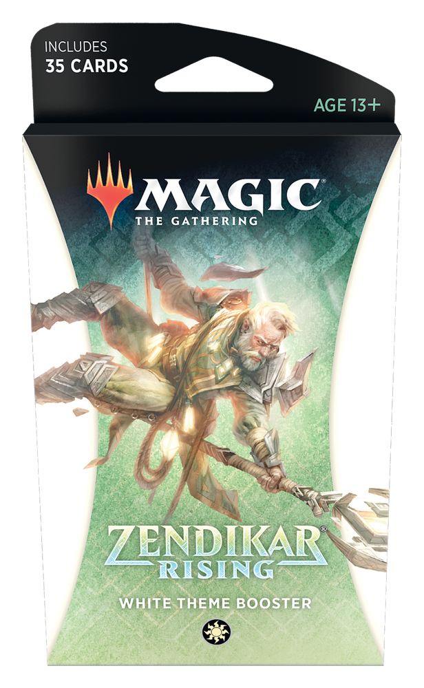 Magic Zendikar Rising Theme Booster White