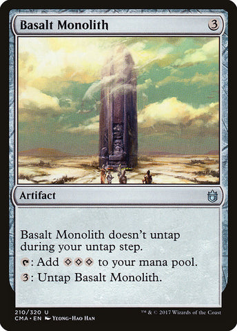 Basalt Monolith [Commander Anthology]
